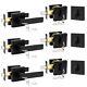 Matte Black Exterior Door Locksets With Deadbolt, Front Door Entry Handle And 3