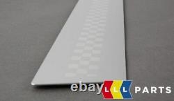 Mini New Genuine R56 R57 R58 S Door Entry Sill Strip Cover Set Pair Left Right