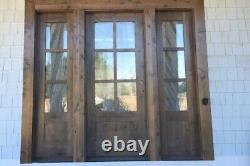 Mission Craftsman 6 Lite Knotty Alder Entry Door Unit