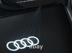 New Audi A8 4h D4 Led Entry Light Set'ring' Logo 4g0052133g Oem