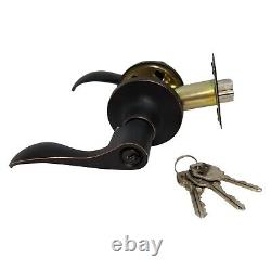 New ORB Deadbolt Door Knob Lever Lock Door Handles Entry Passage Privacy Dummy