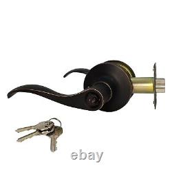 New ORB Deadbolt Door Knob Lever Lock Handles Entry Passage Privacy Dummy