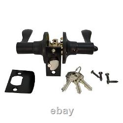 New ORB Deadbolt Door Knob Lever Lock Handles Entry Passage Privacy Dummy