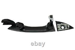 Outer Exterior Outside Door Handle Primed Black Front Driver Side for Acura
