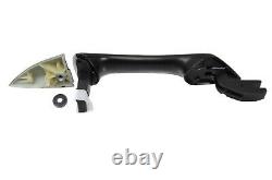 Outer Exterior Outside Door Handle Primed Black Front Passenger Side for Acura