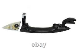 Outer Exterior Outside Door Handle Primed Black Front Passenger Side for Acura