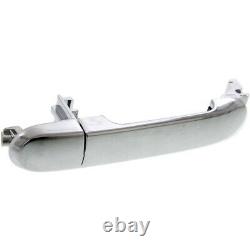 Pair Set of 2 Exterior Door Handles Front or Rear Left-and-Right Performance