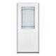 Quick Mount 36entry Doors For House Bedroom With Internal Grilles, Frame