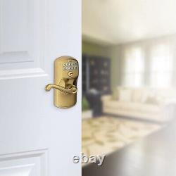 SCHLAGE FE595 PLY 609 FLA Plymouth Keypad Entry with Flex-Lock Flair Style Lever