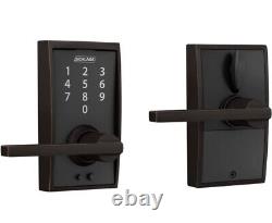 Schlage FE695 CEN 716 LAT Touch Century Lock with Latitude Lever, Electronic Key