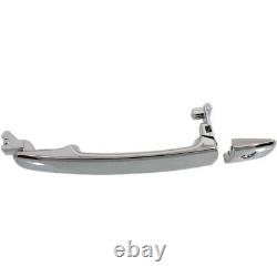 Set of 4 Exterior Door Handles Front & Rear Left-and-Right NI1310126 Coupe LH RH