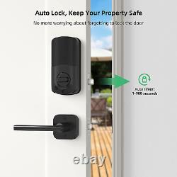 Smart Door Lock Set for Front Door, NUTOMO Keyless Fingerprint Entry Door Loc