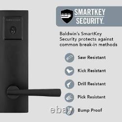 Spyglass, Front Entry Handleset with Interior Lever, Featuring SmartKey Deadb