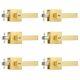 Stain Brass Finish Flat 6 Pack Entry Lock(keyed Alike)front /exterior Door