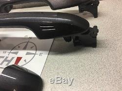 Toyota Tacoma 16-19 DBL Cab Gray 1G3 Painted Door Handles Genuine with Smart Entry
