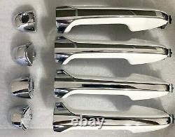 Toyota Tacoma OEM USED 16 Double Cab White/chrome Door Handles with Smart Entry