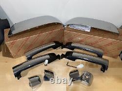 Toyota Tundra 1G3 Smart Entry 4 Door Handle Kit Withchrome Mirror Caps OEM