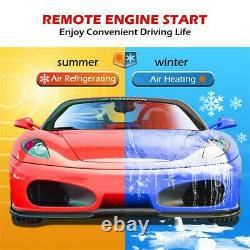 Two Way Car Engine One Button Start Keyless Entry Remote Control Alarm System