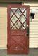 Vtg Solid Wood Front Entry Exterior Door Cottage Farmhouse 79x35 (2 Of 2)