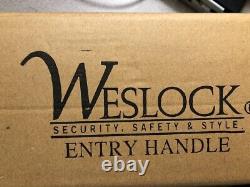 Westlock Stonebriar Keyed Exterior Entry Handle Oil Rubbed Bronze 07631-1-002D