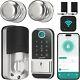 Wifi Smart Door Lock Set Keyless Entry Front Door Lock With Knob Digital K