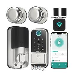 WiFi Smart Door Lock Set Keyless Entry Front Door Lock with Knob Digital Key