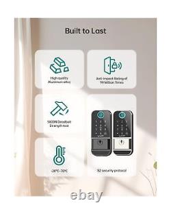 WiFi Smart Door Lock Set Keyless Entry Front Door Lock with Knob Digital Key