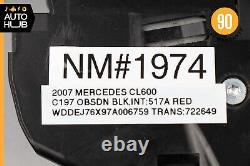 07-14 Mercedes W216 Cl600 Cl63 Amg Main De Porte Latérale Conducteur Gauche Poignée Sans Clé Go Oem