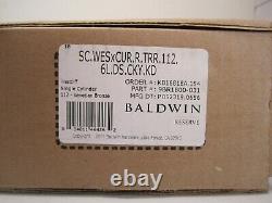 Baldwin Scwesxcurrtrr112 Westcliff Levier De Main Droite En Bronze Vénitien