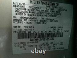 Driver Front Door Electric Keyless Entry S’adapte 05-07 Five Hundred 10114866