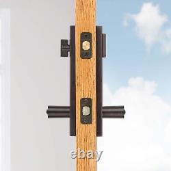 Longue-vue, ensemble de poignées d'entrée avant avec levier intérieur, doté de SmartKey Deadbolt