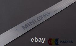 Mini New Oem R50 R52 R53 R56 LCI Mini Cooper Door Entry Sill Strip Paire 2 Pcs