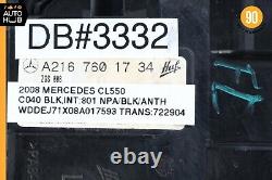 Poignée de porte conducteur gauche Mercedes W216 CL550 CL63 AMG 07-14 Keyless Go Noire OEM