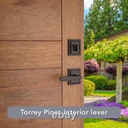 Poignée de porte d'entrée avant Torrey Pines avec levier intérieur, dotée de la technologie SmartKey