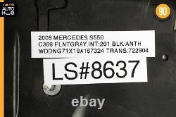 Poignée de porte extérieure avant droite Keyless Go OEM pour Mercedes W221 S550 S63 AMG 07-13