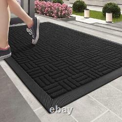 Tapis de porte extérieur extra-large pour l'entrée de la maison à l'extérieur