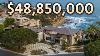 Touring A 48 850 000 Cliffside Oceanfront California Mega Mansion